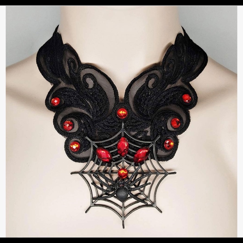 Halloween Lace Choker